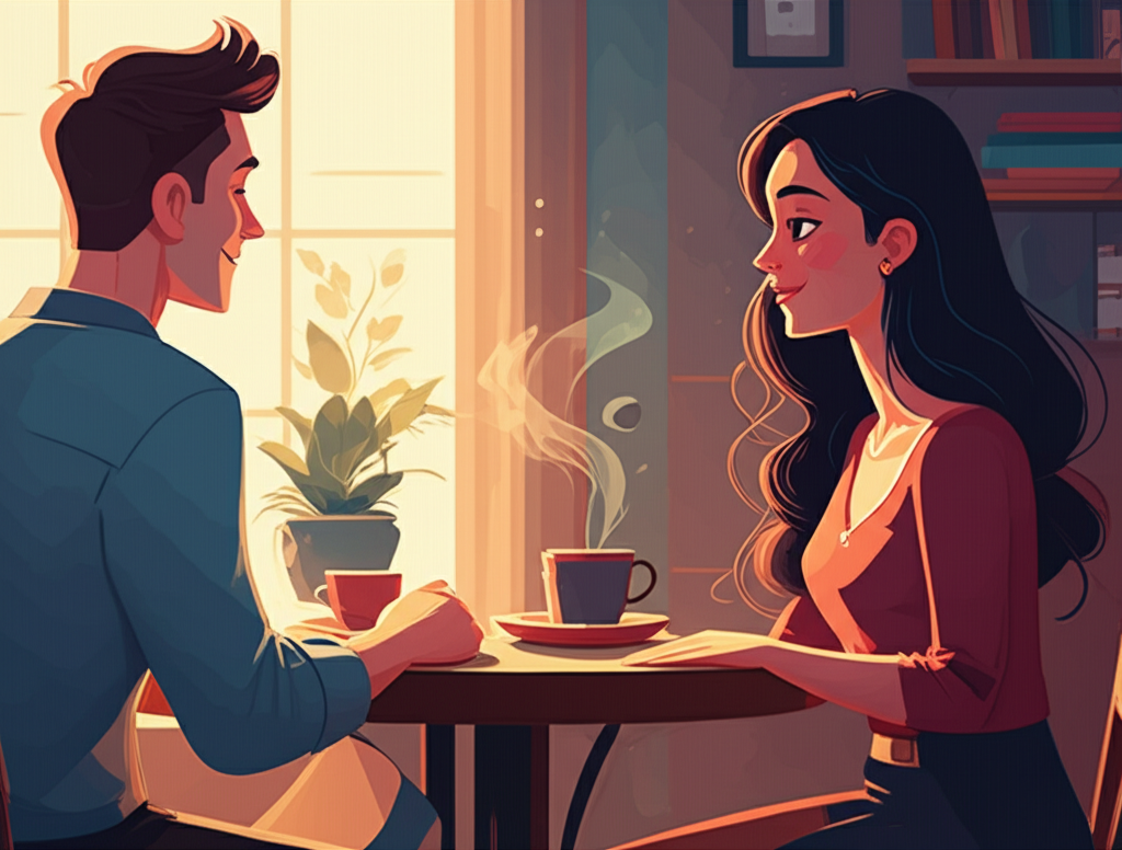 First date coffee